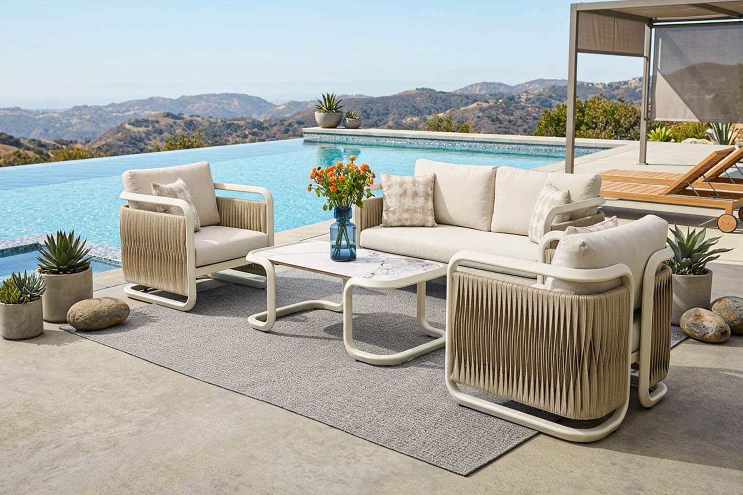BP-8660-B DOUBLE SOFA